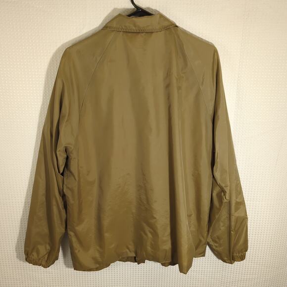 Haband Men’s M Vintage Nylon Windbreaker Jacket Lined Retro Coach Outerwear - Picture 3 of 3